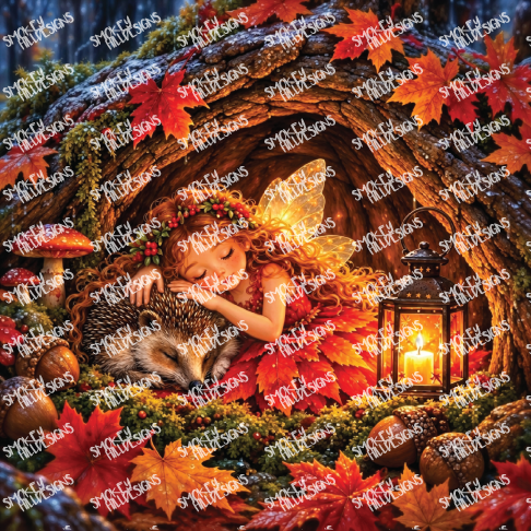 PatternPly® Transparent Enchanted Series Volume 4  Fall and Christmas Fairies 11