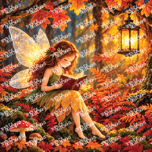 PatternPly® Full Coverage Enchanted Series Volume 4  Fall and Christmas Fairies 13