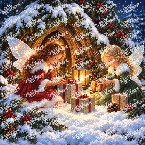 PatternPly® Full Coverage Enchanted Series Volume 4  Fall and Christmas Fairies 17