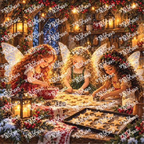 PatternPly® Full Coverage Enchanted Series Volume 4  Fall and Christmas Fairies 22