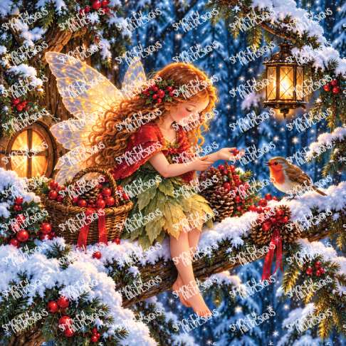 PatternPly® Transparent Enchanted Series Volume 4  Fall and Christmas Fairies 27