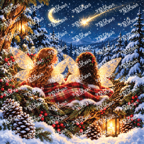PatternPly® Transparent Enchanted Series Volume 4  Fall and Christmas Fairies 31