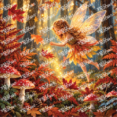 PatternPly® Transparent Enchanted Series Volume 4  Fall and Christmas Fairies 4