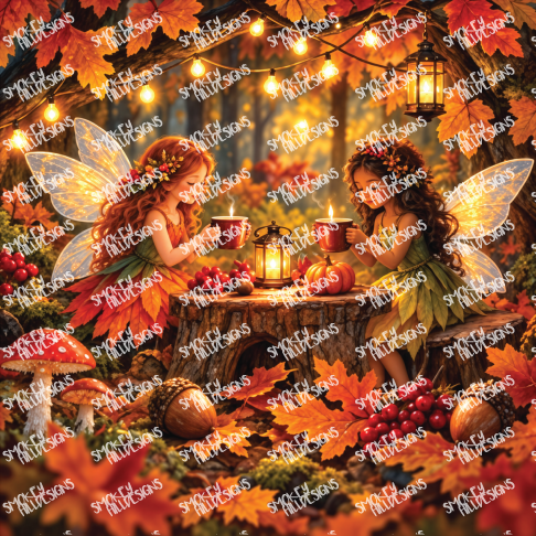 PatternPly® Full Coverage Enchanted Series Volume 4  Fall and Christmas Fairies 5
