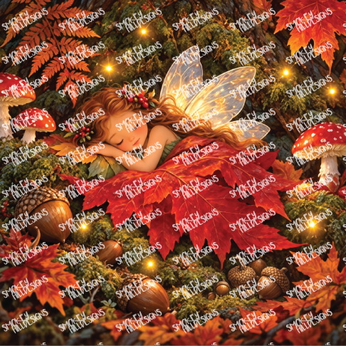 PatternPly® Full Coverage Enchanted Series Volume 4  Fall and Christmas Fairies 6