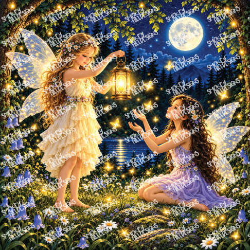 PatternPly® Full Coverage Enchanted Series Volume 5 Fairies by Moonlight 10