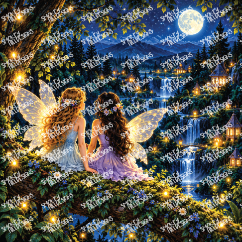 PatternPly® Transparent Enchanted Series Volume 5 Fairies by Moonlight 13