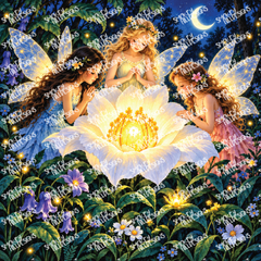 PatternPly® Transparent Enchanted Series Volume 5 Fairies by Moonlight 1