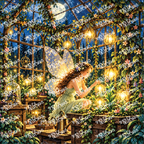 PatternPly® Full Coverage Enchanted Series Volume 5 Fairies by Moonlight 20 art scene artwork