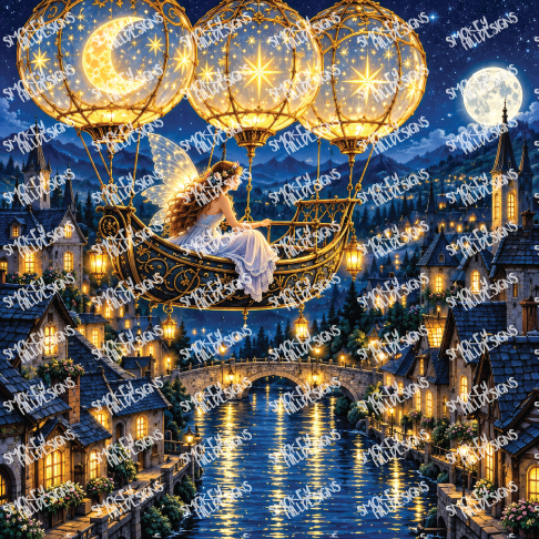 PatternPly® Full Coverage Enchanted Series Volume 5 Fairies by Moonlight 26