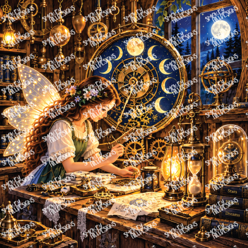PatternPly® Transparent Enchanted Series Volume 5 Fairies by Moonlight 27