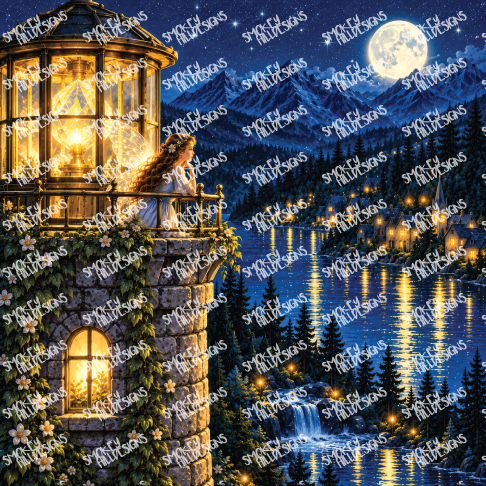 PatternPly® Full Coverage Enchanted Series Volume 5 Fairies by Moonlight 29