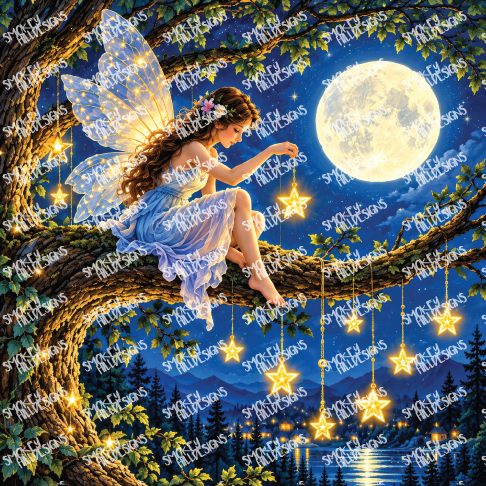 PatternPly® Transparent Enchanted Series Volume 5 Fairies by Moonlight 4