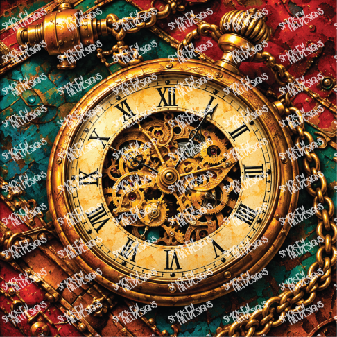 PatternPly® Transparent Enchanted Series Volume 6 Steampunk 10