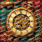 PatternPly® Full Coverage Enchanted Series Volume 6 Steampunk 10 art scene artwork