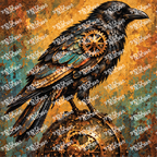 PatternPly® Full Coverage Enchanted Series Volume 6 Steampunk 14 art scene artwork