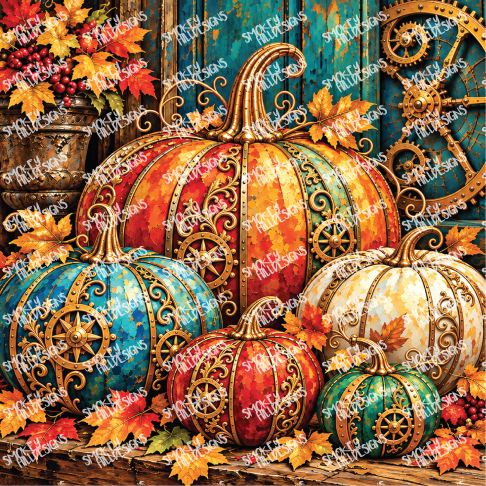 PatternPly® Transparent Enchanted Series Volume 6 Steampunk 1