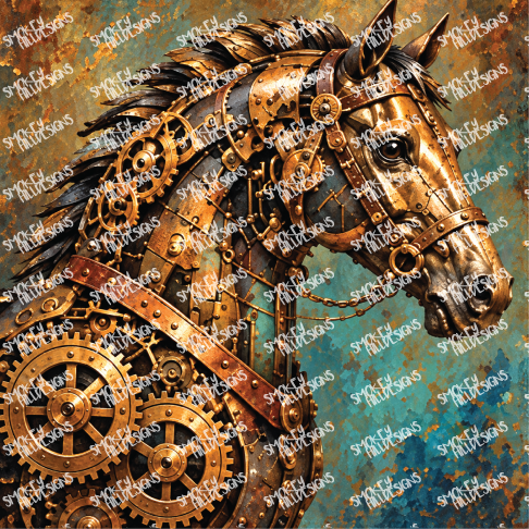 PatternPly® Transparent Enchanted Series Volume 6 Steampunk 21