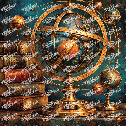 PatternPly® Transparent Enchanted Series Volume 6 Steampunk 24