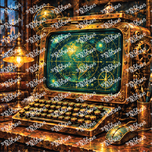 PatternPly® Transparent Enchanted Series Volume 6 Steampunk 31