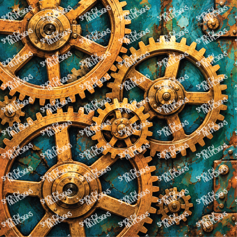 PatternPly® Transparent Enchanted Series Volume 6 Steampunk 32