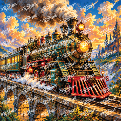 PatternPly® Transparent Enchanted Series Volume 6 Steampunk 4