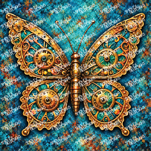 PatternPly® Transparent Enchanted Series Volume 6 Steampunk 6