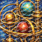 PatternPly® Full Coverage Enchanted Series Volume 6 Steampunk 7 art scene artwork