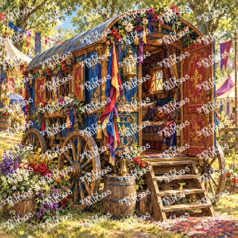 PatternPly® Transparent Enchanted Series Volume 7 Renaissance Festival 11