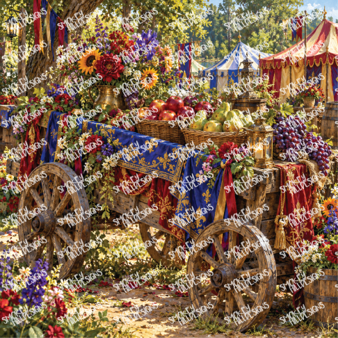 PatternPly® Transparent Enchanted Series Volume 7 Renaissance Festival 12