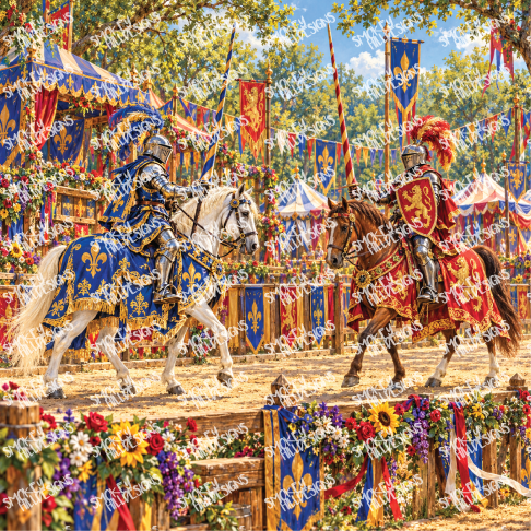 PatternPly® Transparent Enchanted Series Volume 7 Renaissance Festival 18
