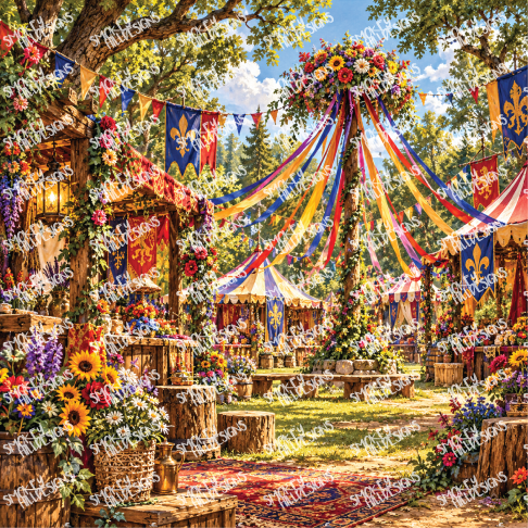 PatternPly® Transparent Enchanted Series Volume 7 Renaissance Festival 19
