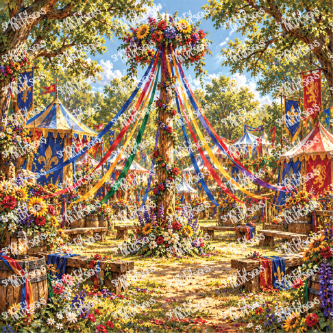 PatternPly® Full Coverage Enchanted Series Volume 7 Renaissance Festival 22