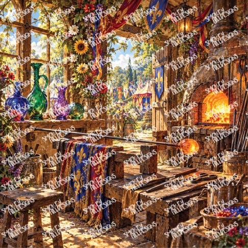 PatternPly® Transparent Enchanted Series Volume 7 Renaissance Festival 23