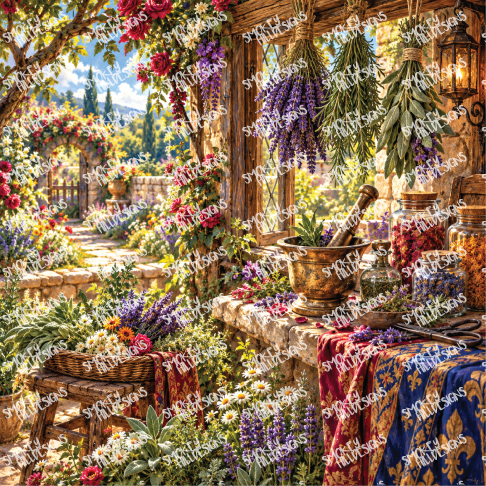 PatternPly® Full Coverage Enchanted Series Volume 7 Renaissance Festival 30 art scene artwork