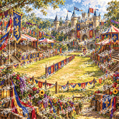 PatternPly® Full Coverage Enchanted Series Volume 7 Renaissance Festival 32