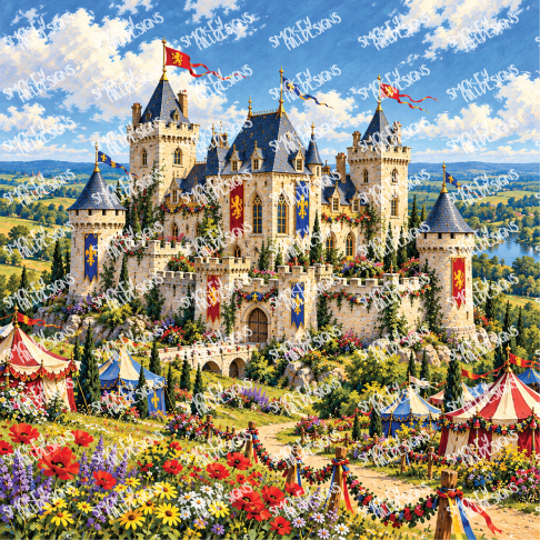 PatternPly® Full Coverage Enchanted Series Volume 7 Renaissance Festival 3