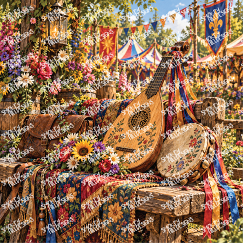 PatternPly® Transparent Enchanted Series Volume 7 Renaissance Festival 5
