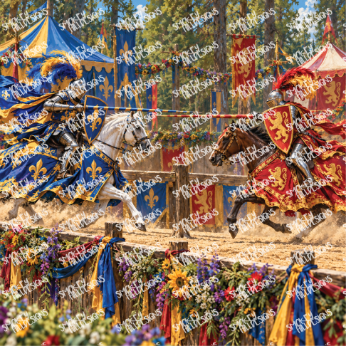 PatternPly® Transparent Enchanted Series Volume 7 Renaissance Festival 6