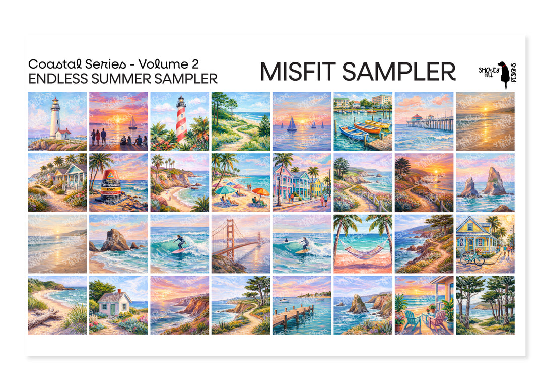 Misfit PatternPly® Transparent Endless Summer Sampler