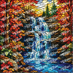 PatternPly® Transparent Fall Series Volume 1 Fall and Autumn Scenes 10 art scene artwork