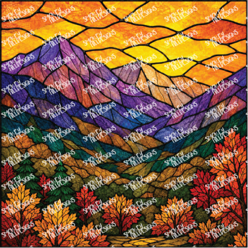 PatternPly® Full Coverage Fall Series Volume 1 Fall and Autumn Scenes 11
