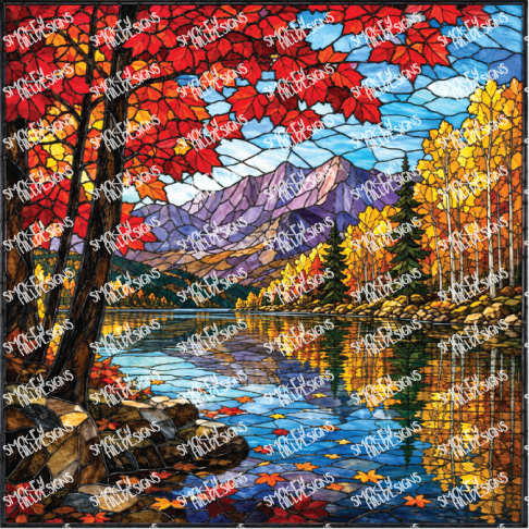 PatternPly® Full Coverage Fall Series Volume 1 Fall and Autumn Scenes 14