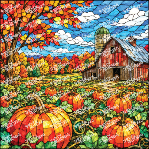 PatternPly® Full Coverage Fall Series Volume 1 Fall and Autumn Scenes 17