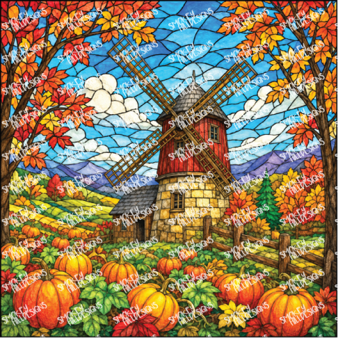 PatternPly® Transparent Fall Series Volume 1 Fall and Autumn Scenes 19