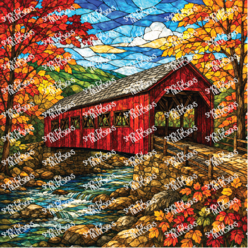 PatternPly® Transparent Fall Series Volume 1 Fall and Autumn Scenes 1