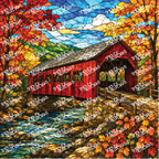 PatternPly® Transparent Fall Series Volume 1 Fall and Autumn Scenes 1 art scene artwork