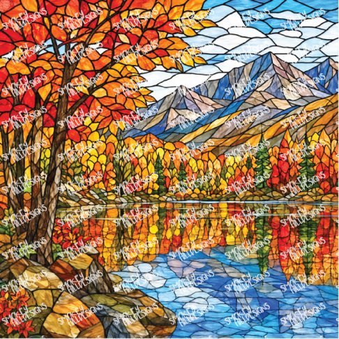PatternPly® Full Coverage Fall Series Volume 1 Fall and Autumn Scenes 21