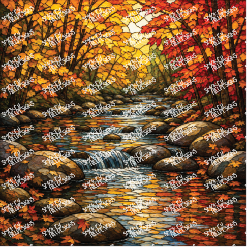 PatternPly® Transparent Fall Series Volume 1 Fall and Autumn Scenes 29