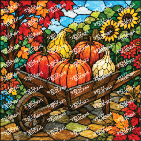 PatternPly® Transparent Fall Series Volume 1 Fall and Autumn Scenes 30